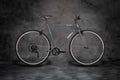 Surly Cross-Check flat bar bike Blue Green Gray color side view