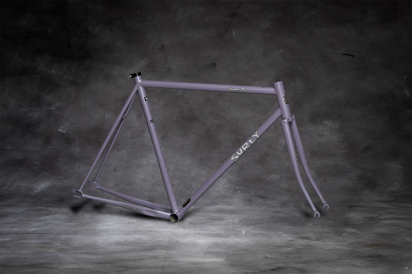 Surly Steamroller frameset in Metallic Lilac color