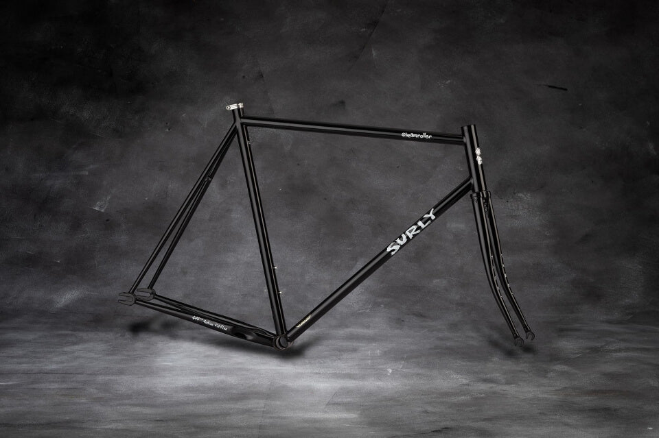 Surly Steamroller frameset in Black color