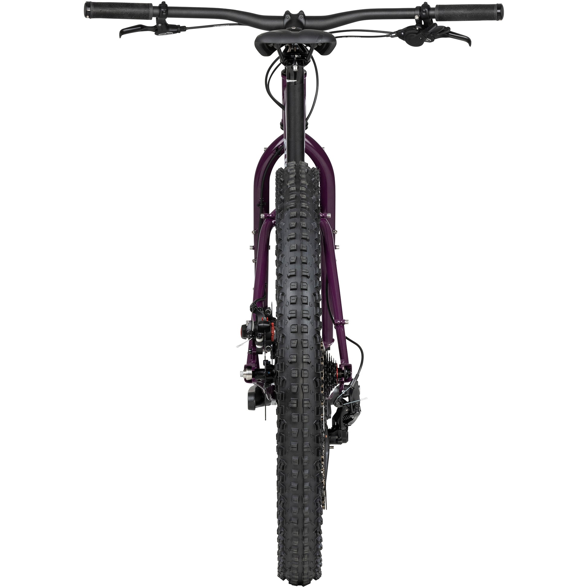 Karate Monkey Rigid Mountain Bike Organic Eggplant rear view