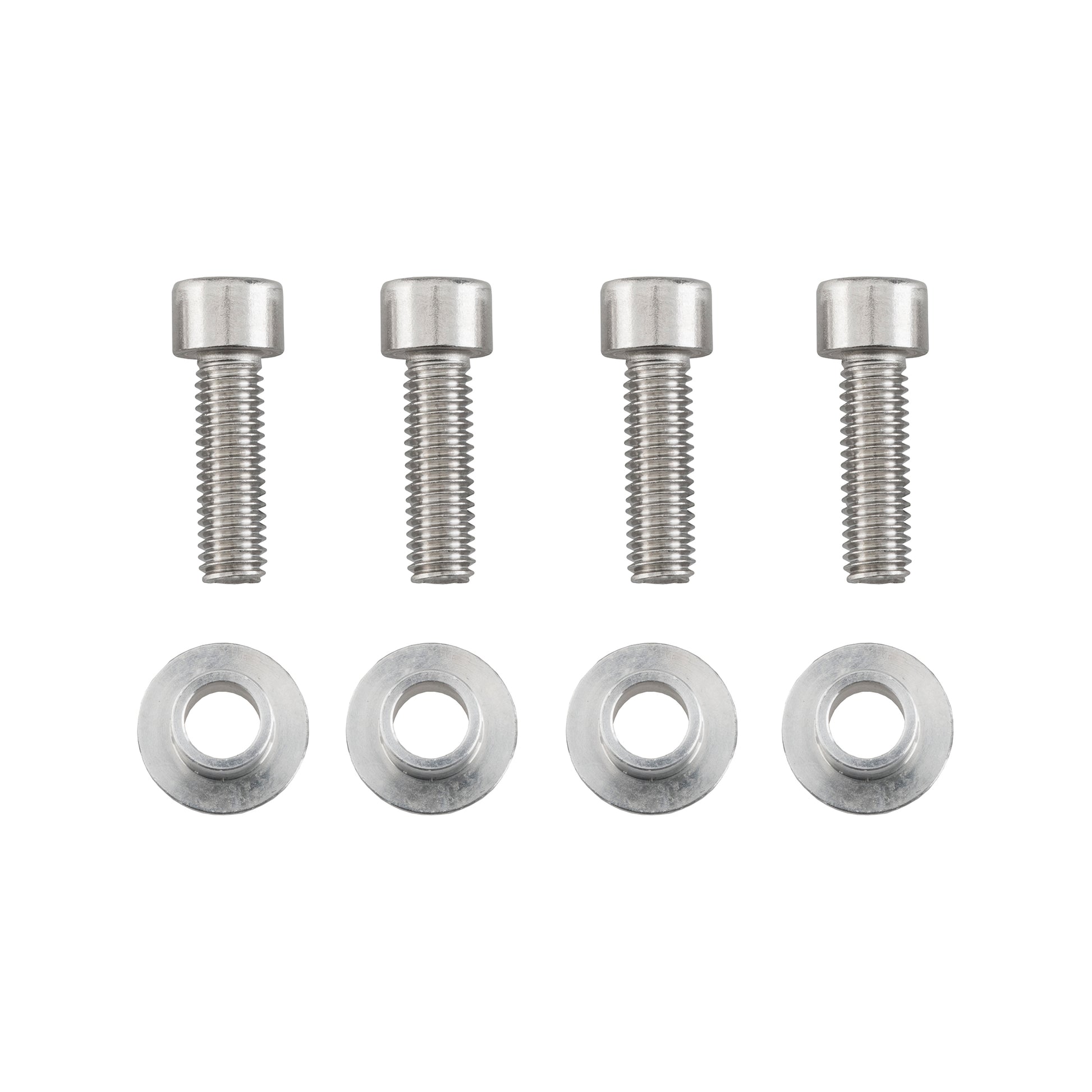 Surly Big Dummy Mushroom Nuts four with washers on white background