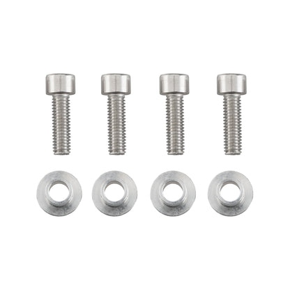 Surly Big Dummy Mushroom Nuts four with washers on white background
