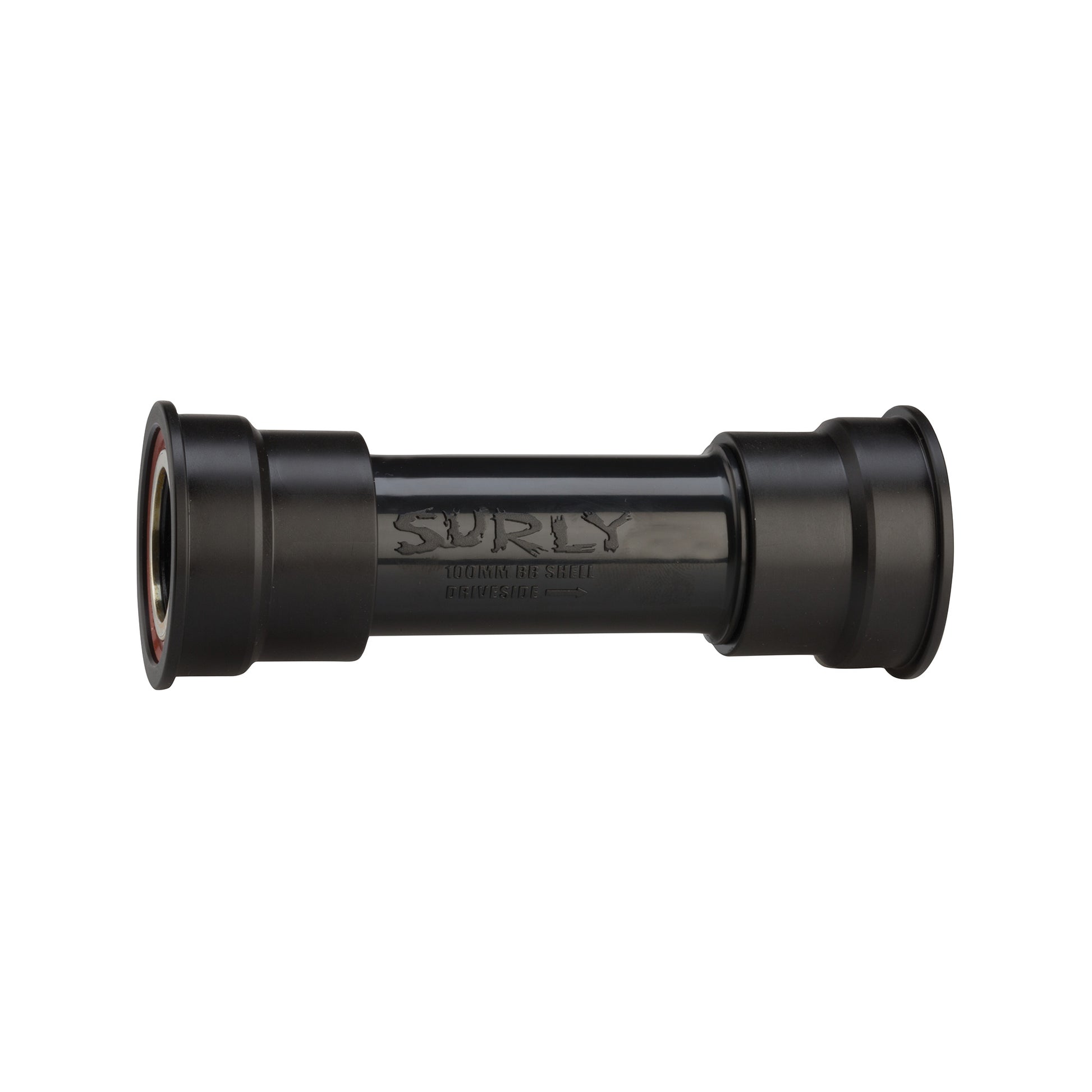 Surly bicycle bottom bracket press-fit 121–132mm width on white background