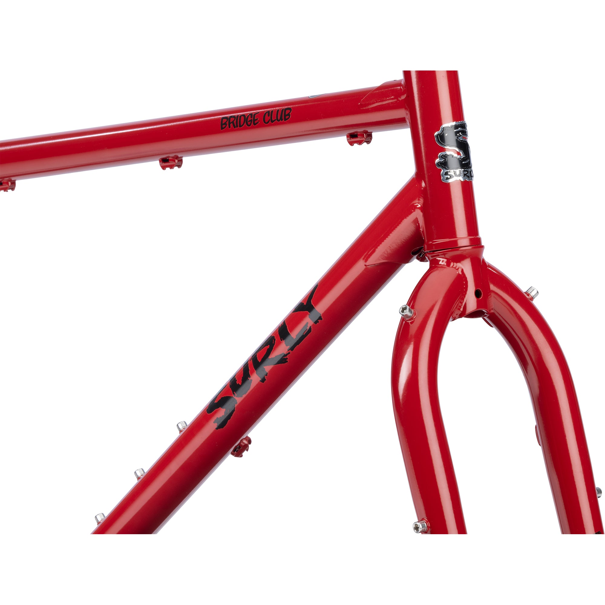 Bridge Club Frameset - Lingering Cranberry – Surly Bikes