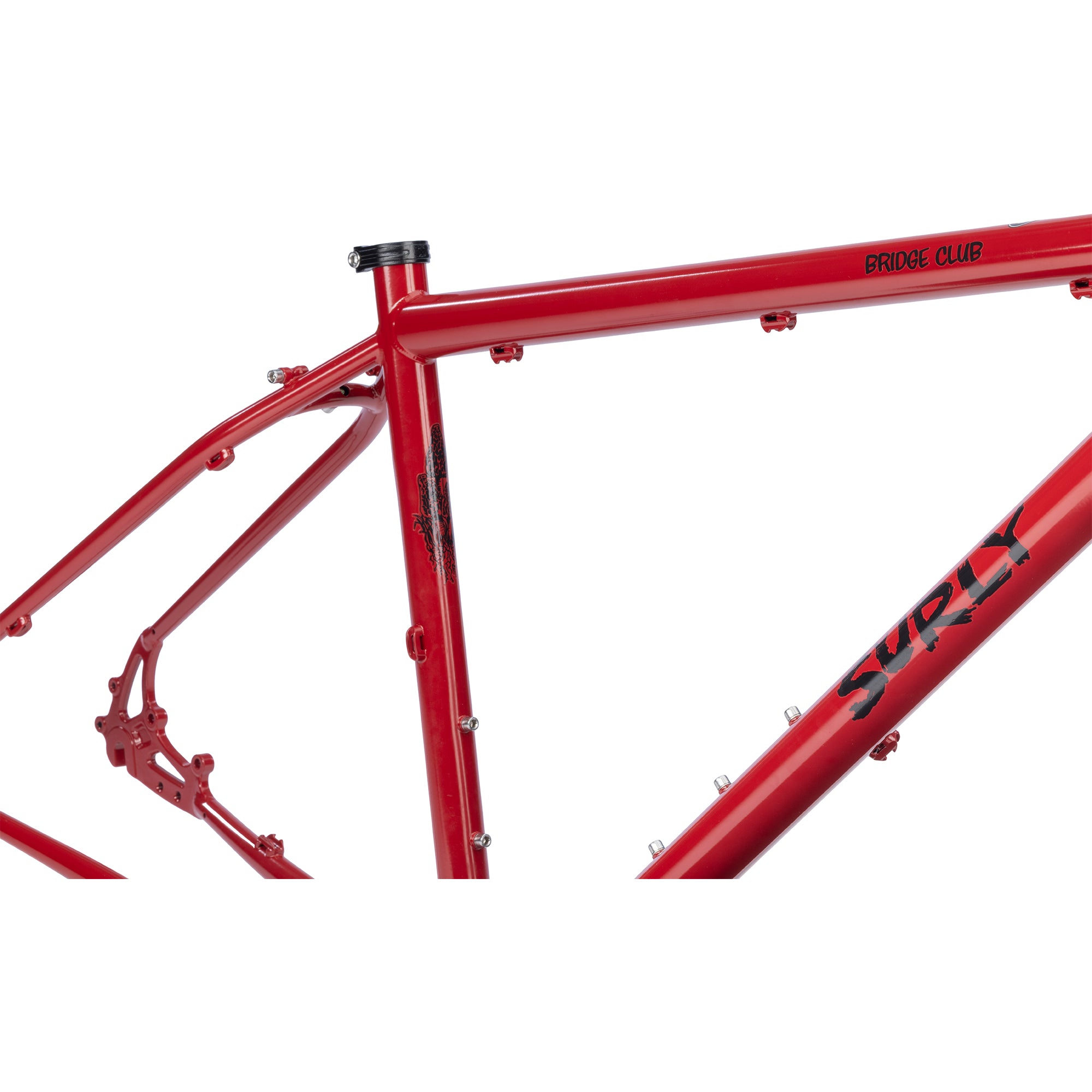 Bridge Club Frameset - Lingering Cranberry – Surly Bikes