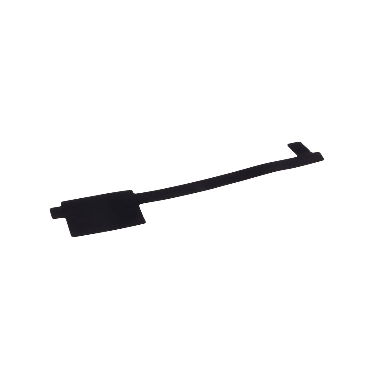Black Surly chainstay protector on white background