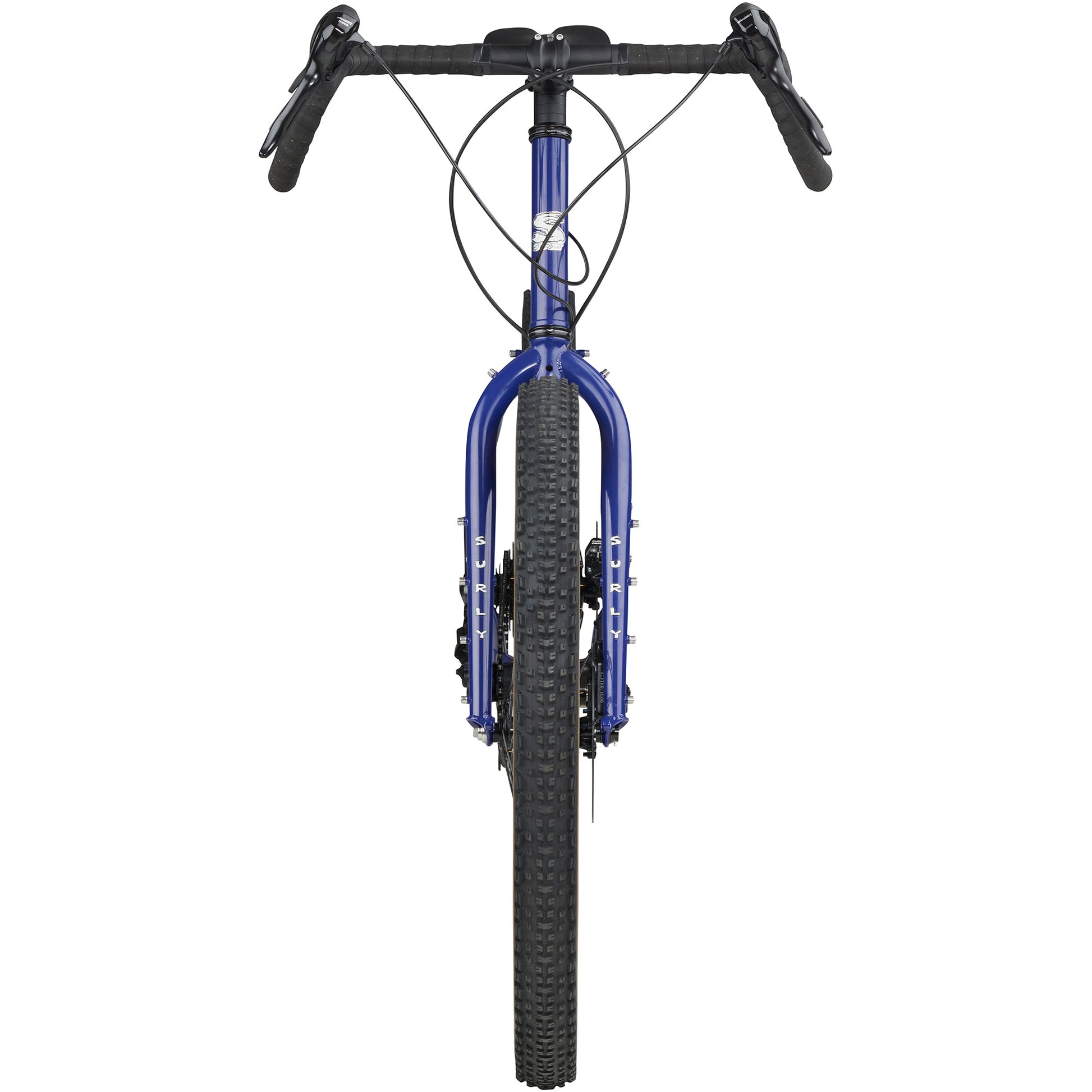 Surly Grappler Bike Subterranean Homesick Blue front view