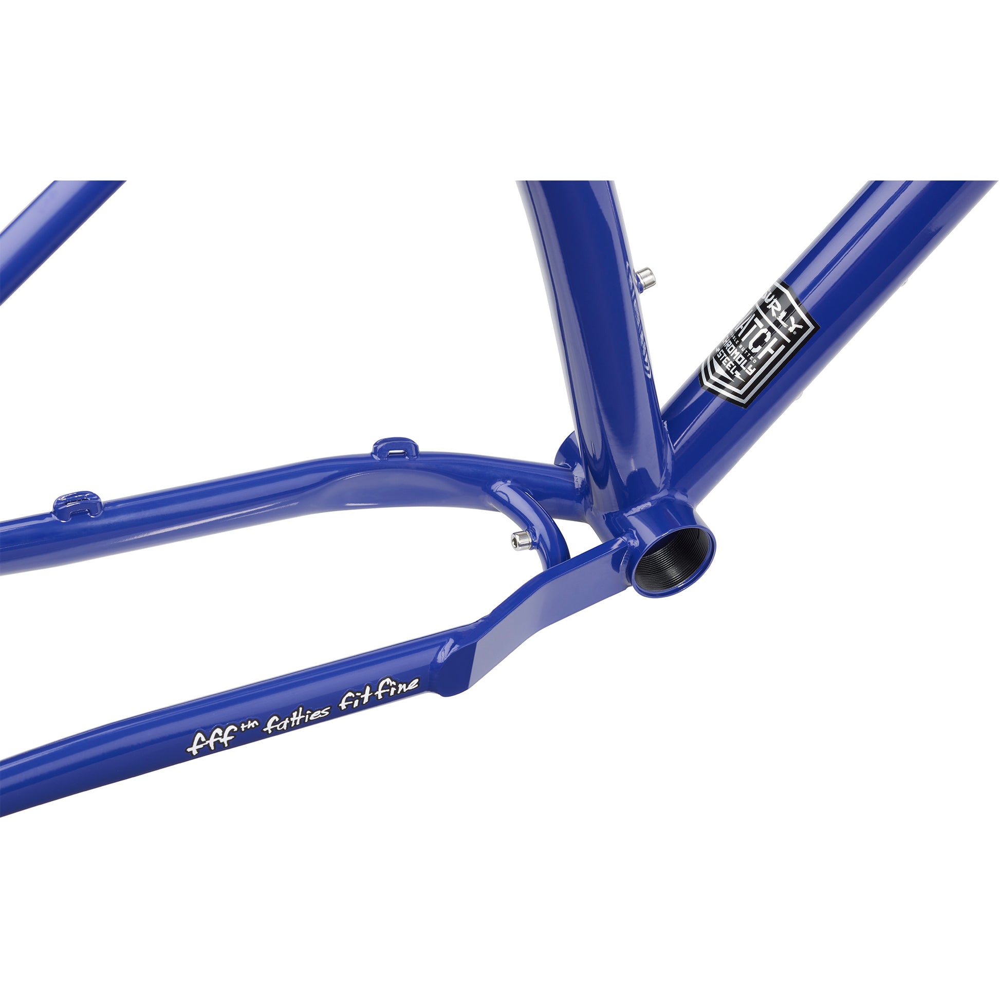 Surly Grappler Frameset Subterranean Homesick Blue bottom bracket area focus