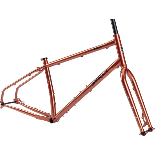 Surly Grappler Frameset Caramelized Copper color side view on white background