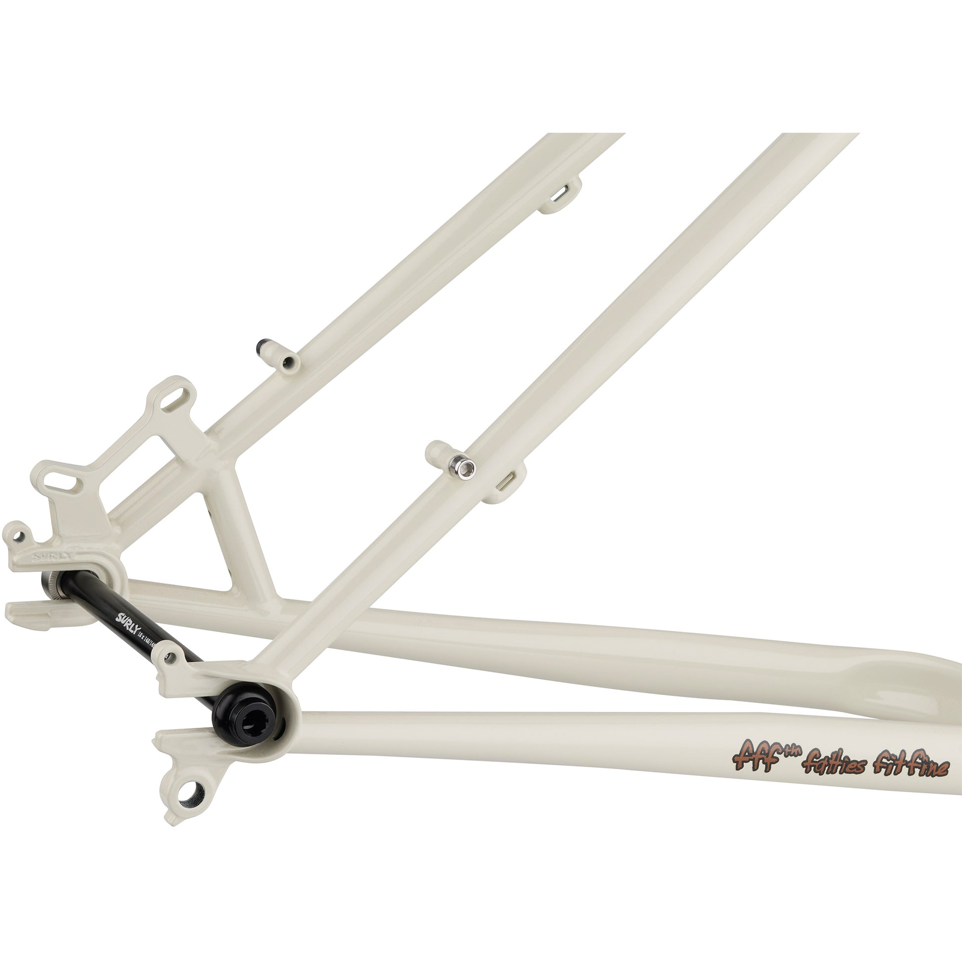 Karate Monkey Frameset Snow Mold White X-Small - Main Image