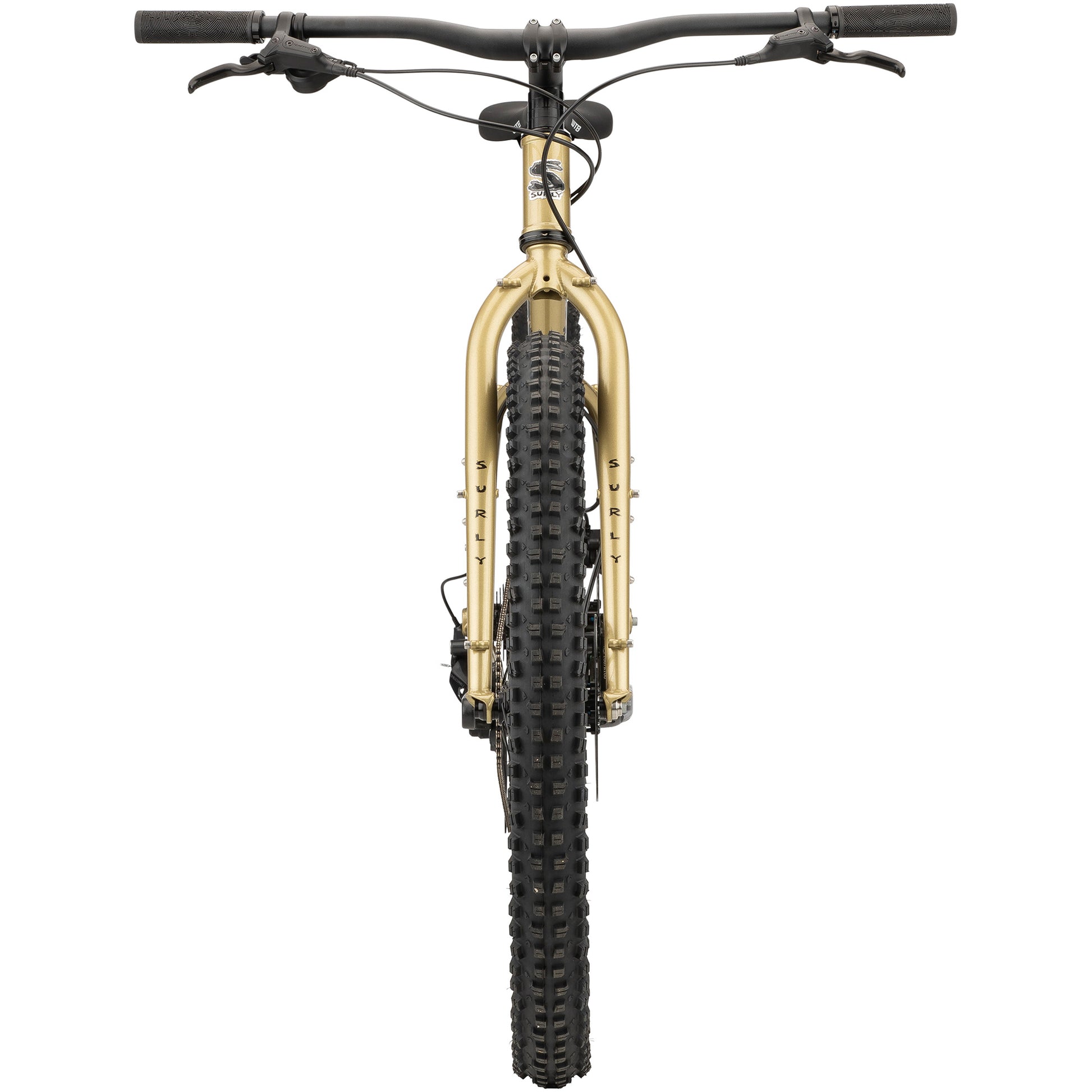 Surly Karate Monkey Rigid Mountain Bike Fool's Gold front view