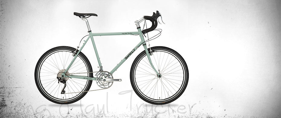Surly Long Haul Trucker bike side view Grandpa's Thermos color