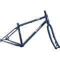 Surly Lowside Frameset in Blue Monday color side view on white background