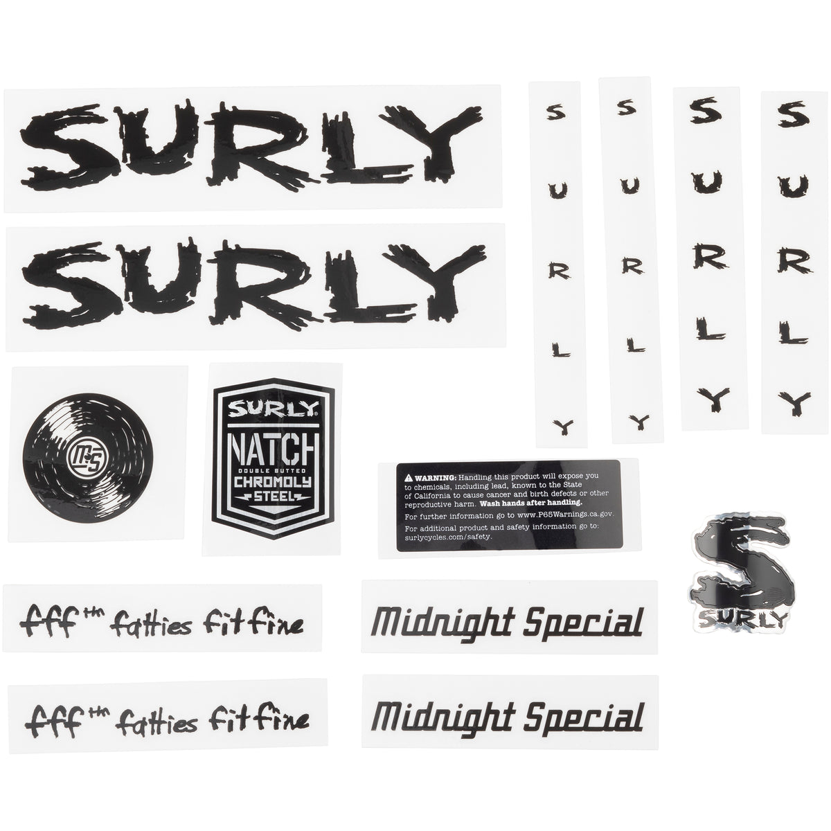 Midnight Special Decal Set – Surly Bikes