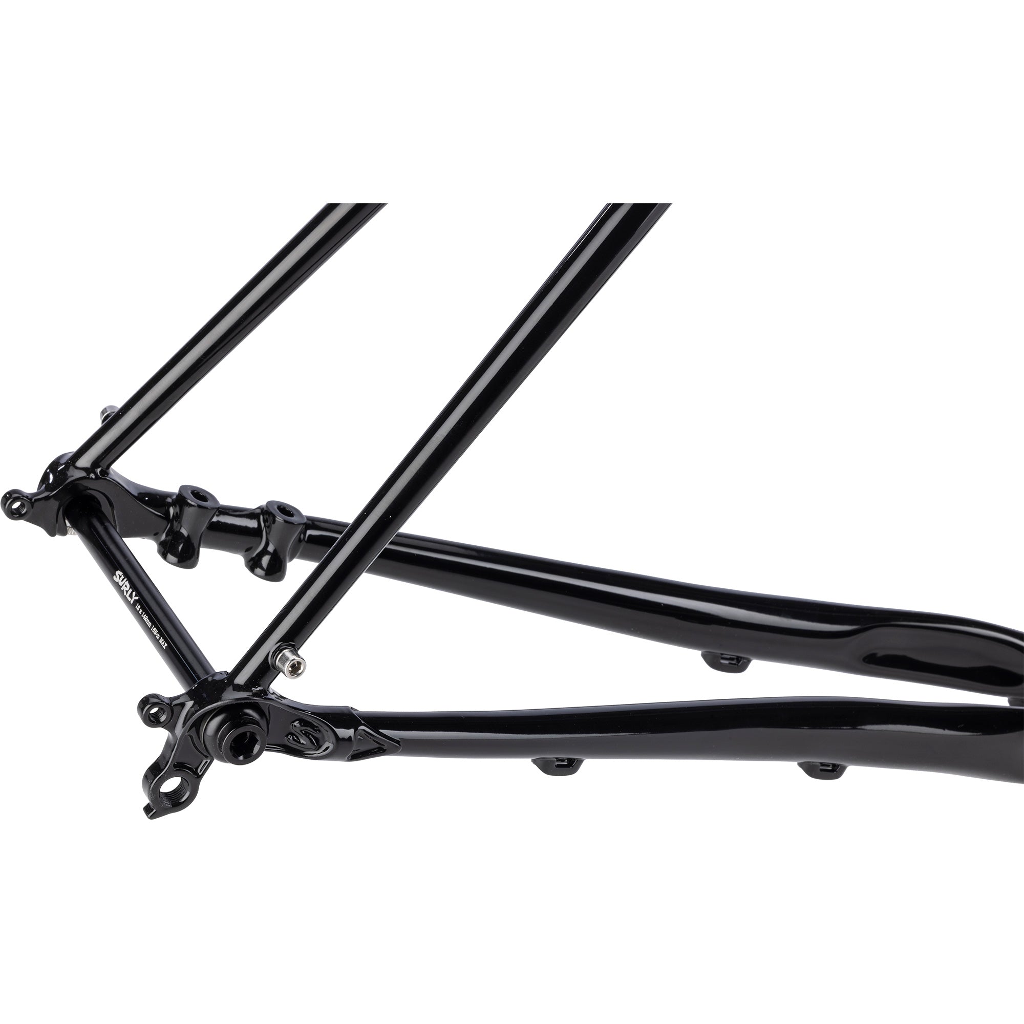 Straggler Frameset - Hi-Viz Black – Surly Bikes