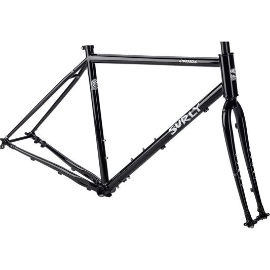 Straggler Frameset - Hi-Viz Black