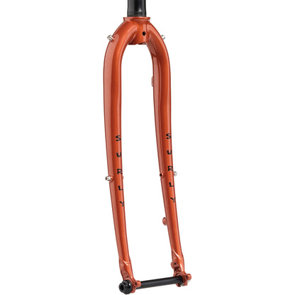 Surly Straggler Thru-Axle Fork in Shaggy Carpet color on white background