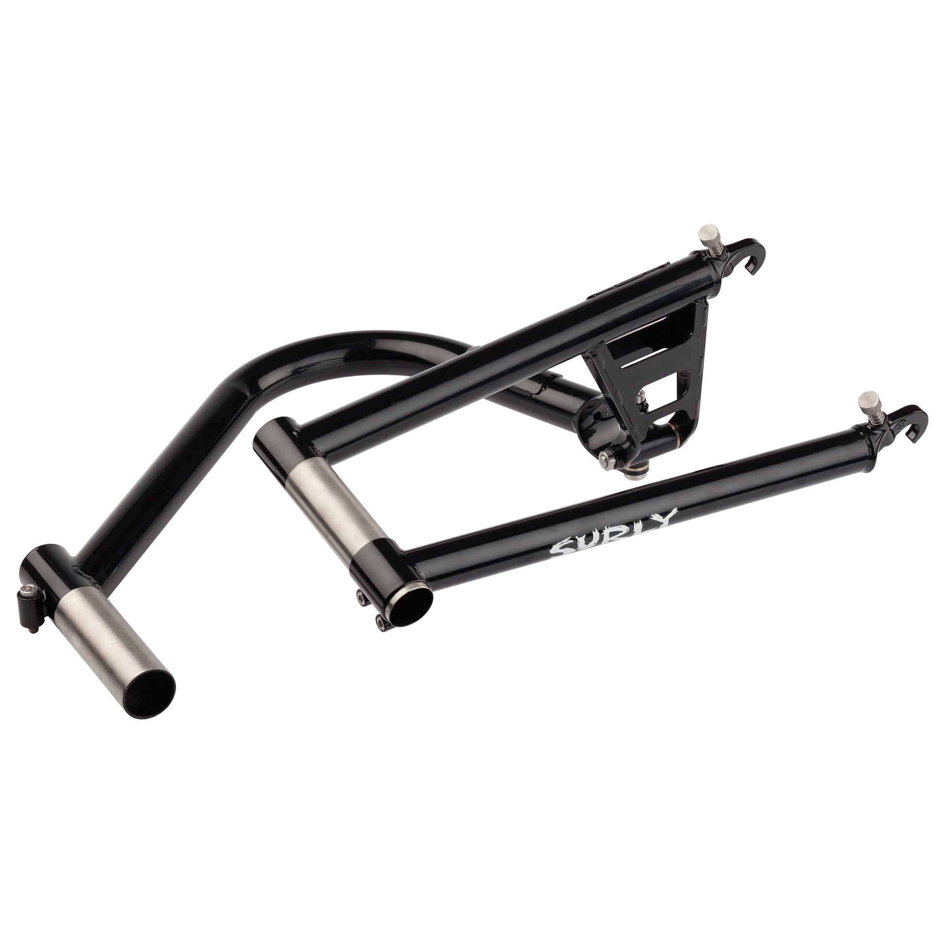Surly Trailer Hitch Assembly back three-quarter view