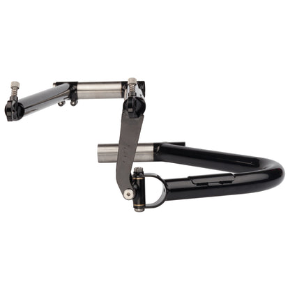 Surly Trailer Hitch Assembly front view showing attachment points