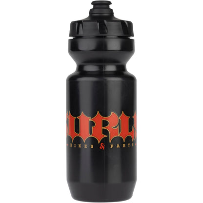 Surly Born to Lose Water Bottle - 22oz, Black and Red - Front view