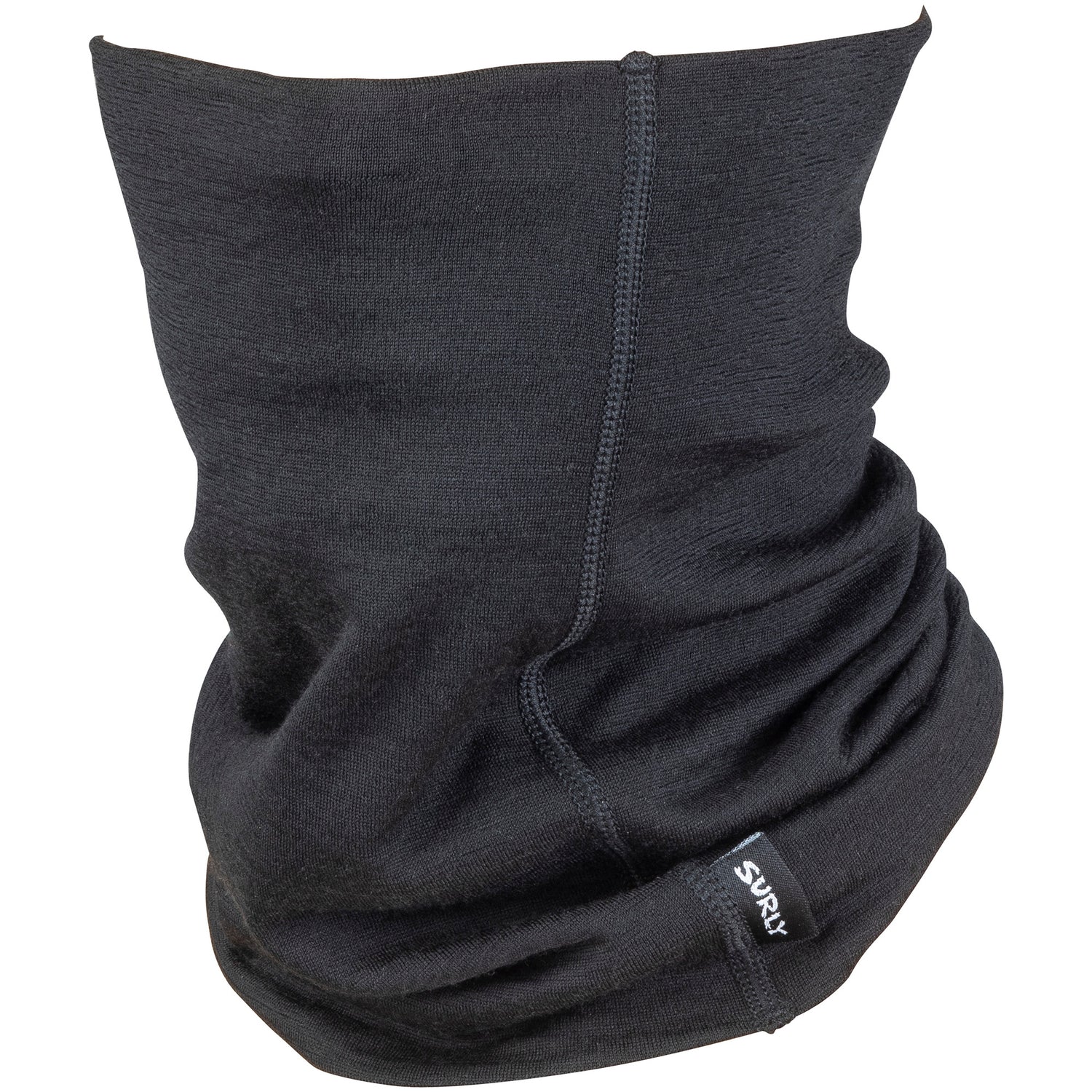 Surly Lightweight Neck Toob - black, unisex, front view