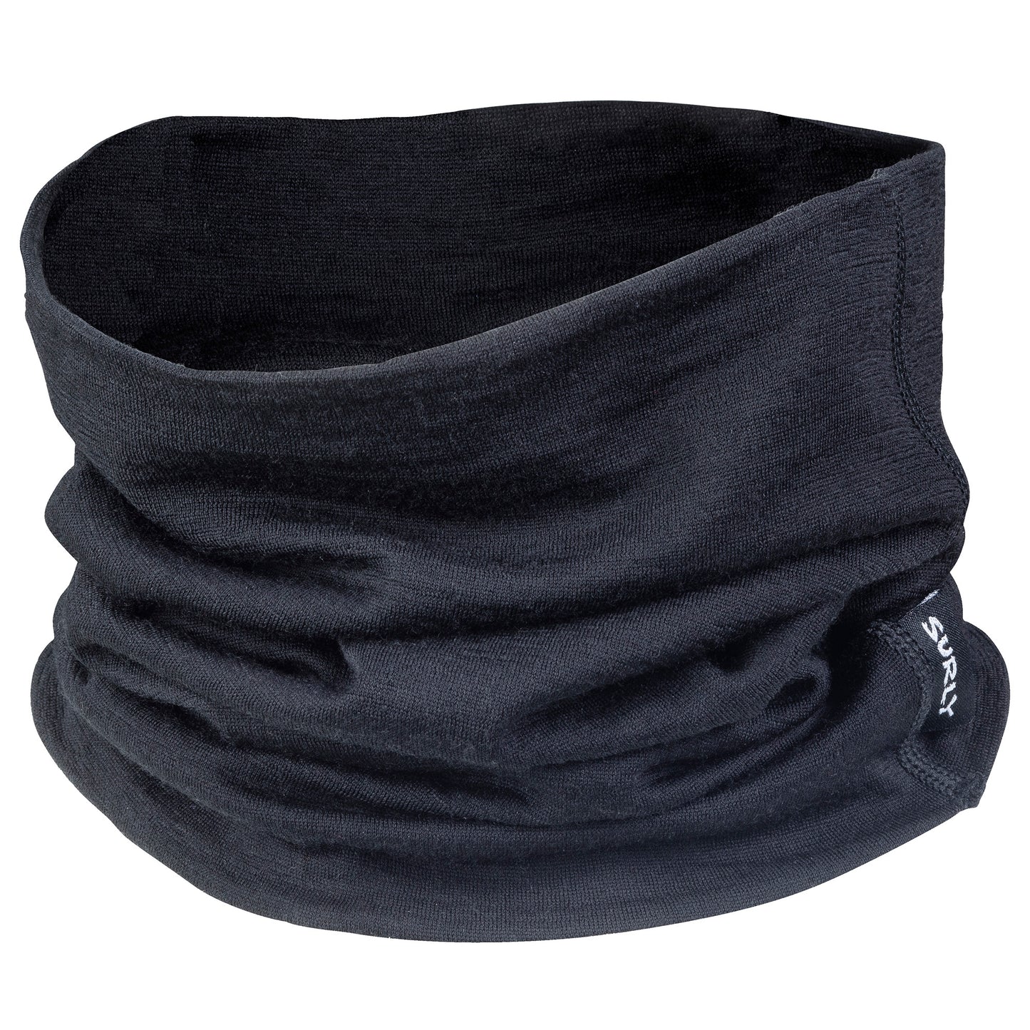 Surly Lightweight Neck Toob - black, unisex, scrunched view