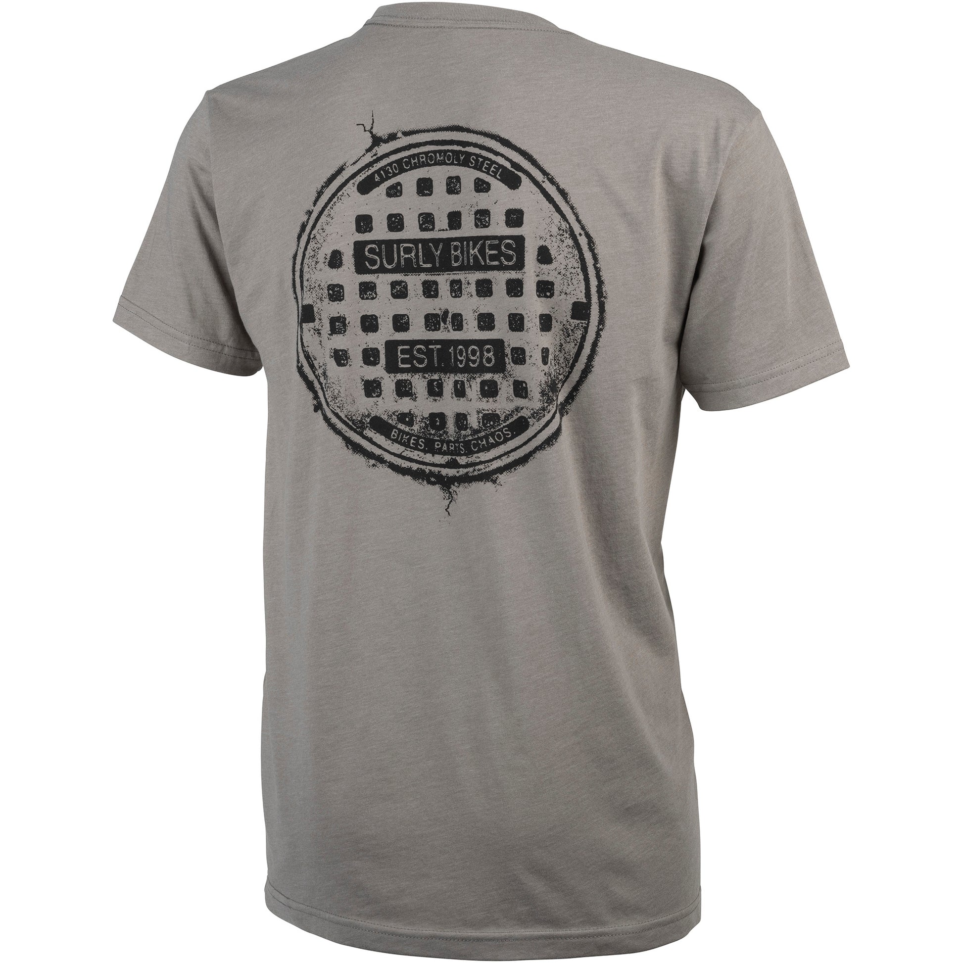 Surly Ultimate Frisbee Tshirt - Men's, Grey, Back