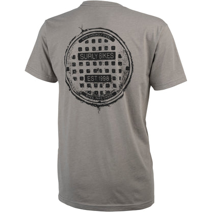 Surly Ultimate Frisbee Tshirt - Men's, Grey, Back