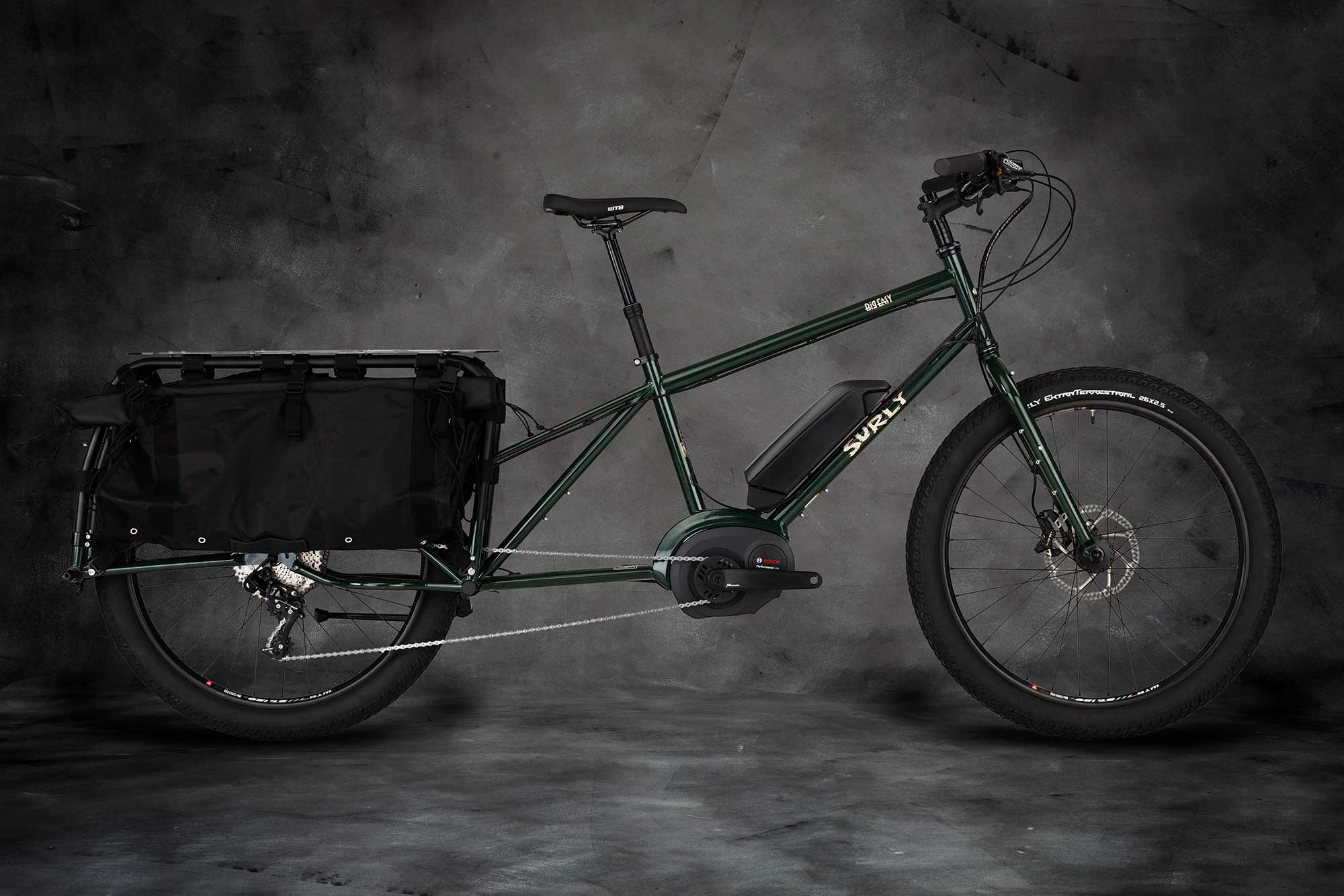 Surly Big Easy Cargo eBike - Forest Green