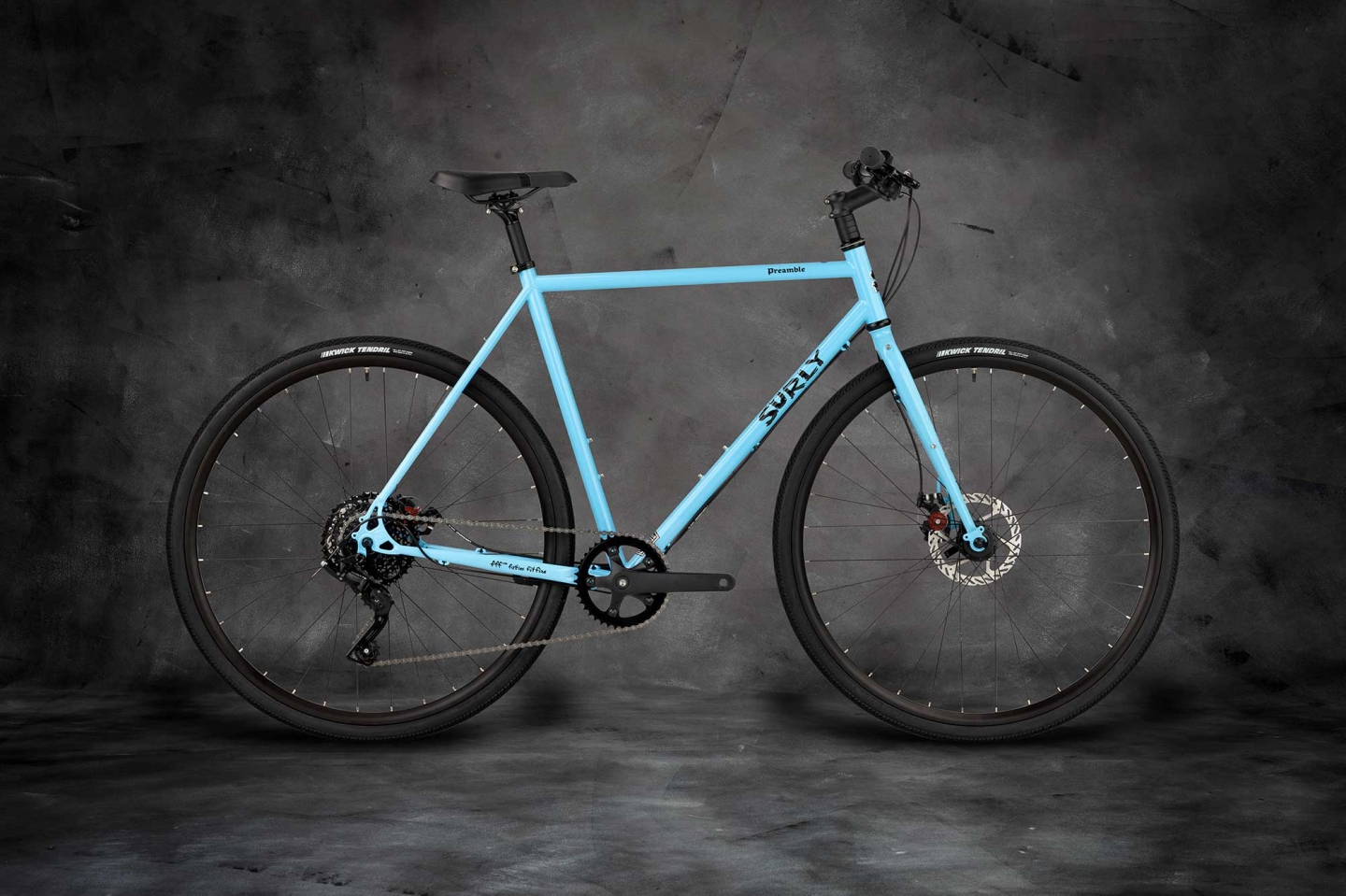 Surly Preamble Flat Bar bike, Skyrim Blue color