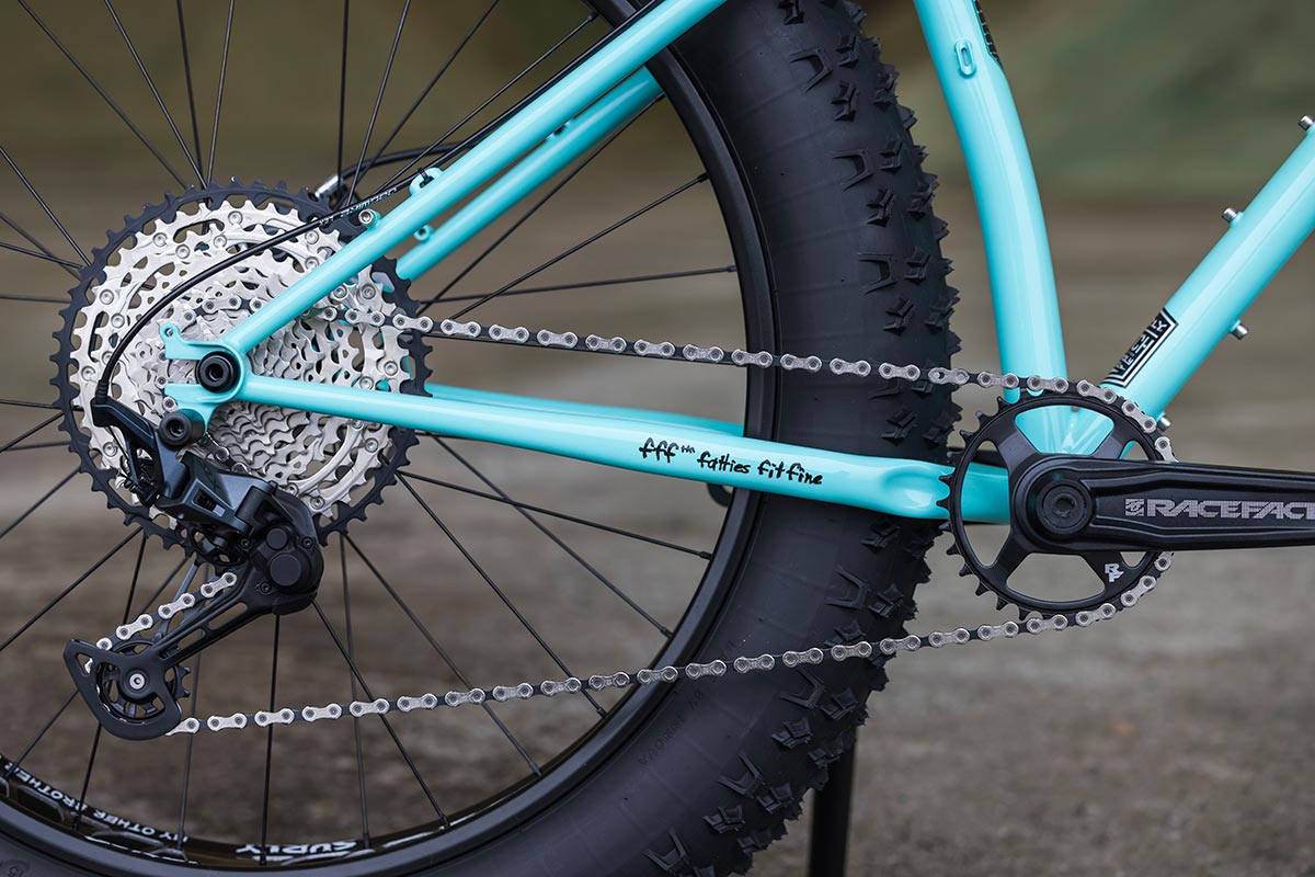 Fat Bike Frame, Largest Tire Clearance for Bike, Ice Cream Truck