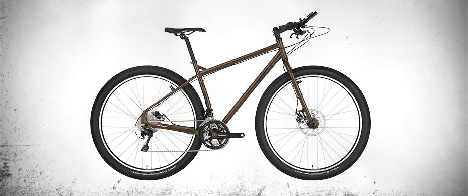 Surly Ogre Bike - Rover Brown - right side view