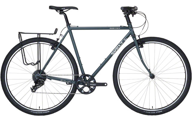 Surly Flat Bar Cross-Check bike - Dark Green - Right profile view