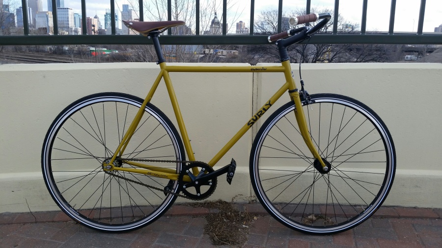 surly steamroller yellow