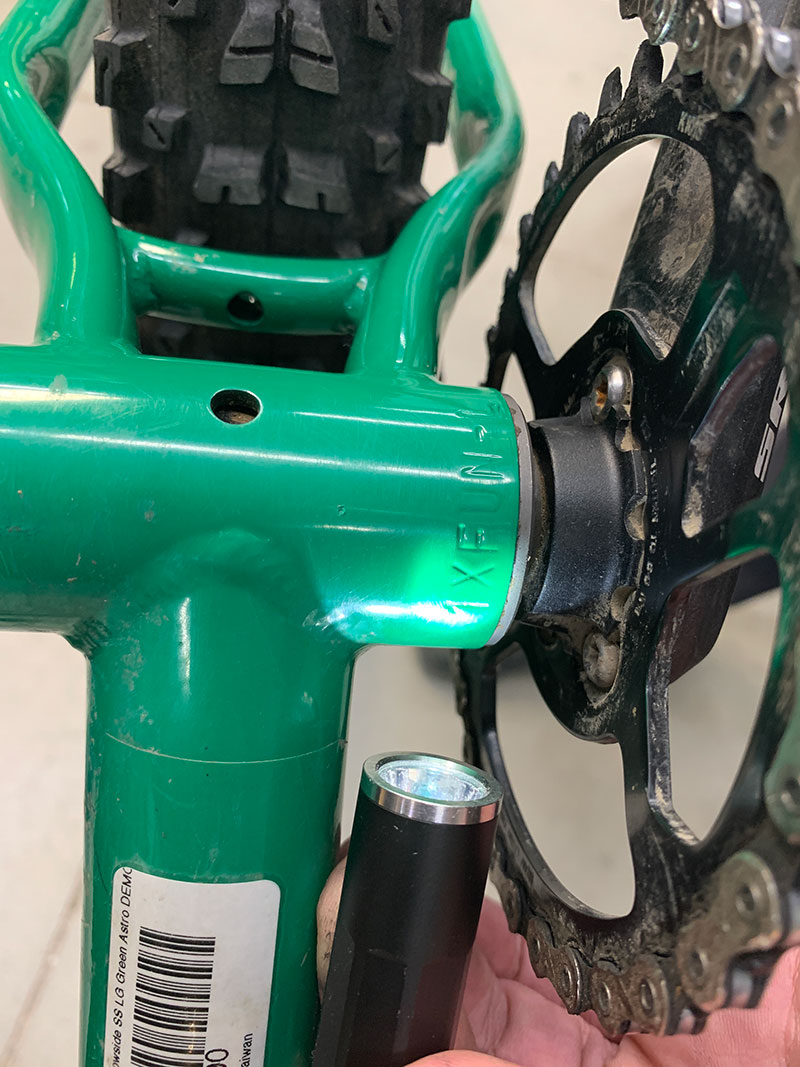 Bicycle serial number identification