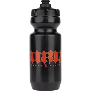 Surly Born To Lose Water Bottle, black, 22oz, on white background 