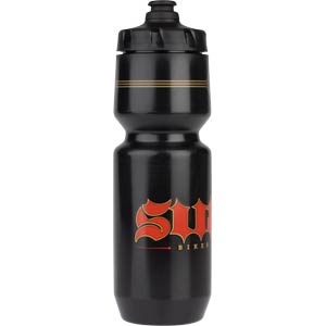 Surly Born To Lose Water Bottle, black, 26oz, on white background 