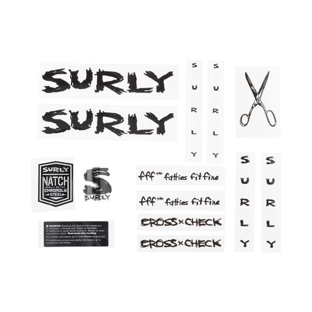 Surly cross on sale check decals