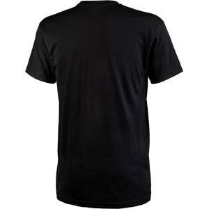 Surly Garden Pig Men's T-Shirt, back, black, on white background