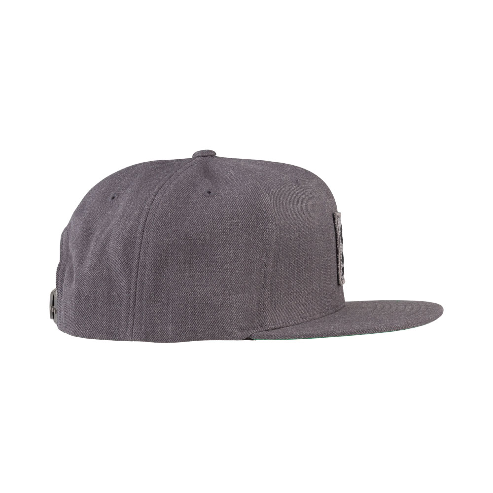 Surly Gray Area Snap Back Hat - Dark Heather Gray, One Size - side view