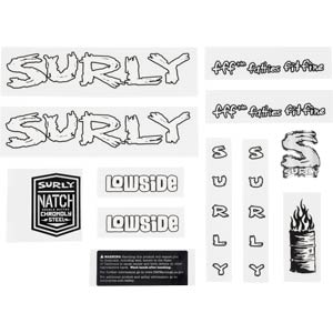 Lowside Decal Set, white
