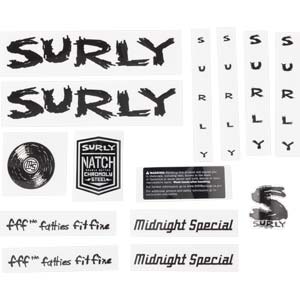 Midnight Special Decal Set, black