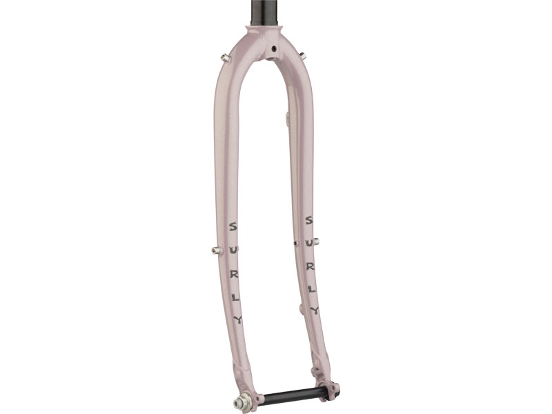 Surly Midnight Special Fork, Metallic Lilac color on white background