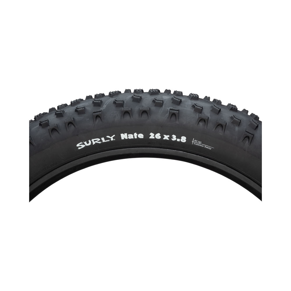 Surly Nate Fat Tire - 26 x 3.8 60tpi - sidewall view