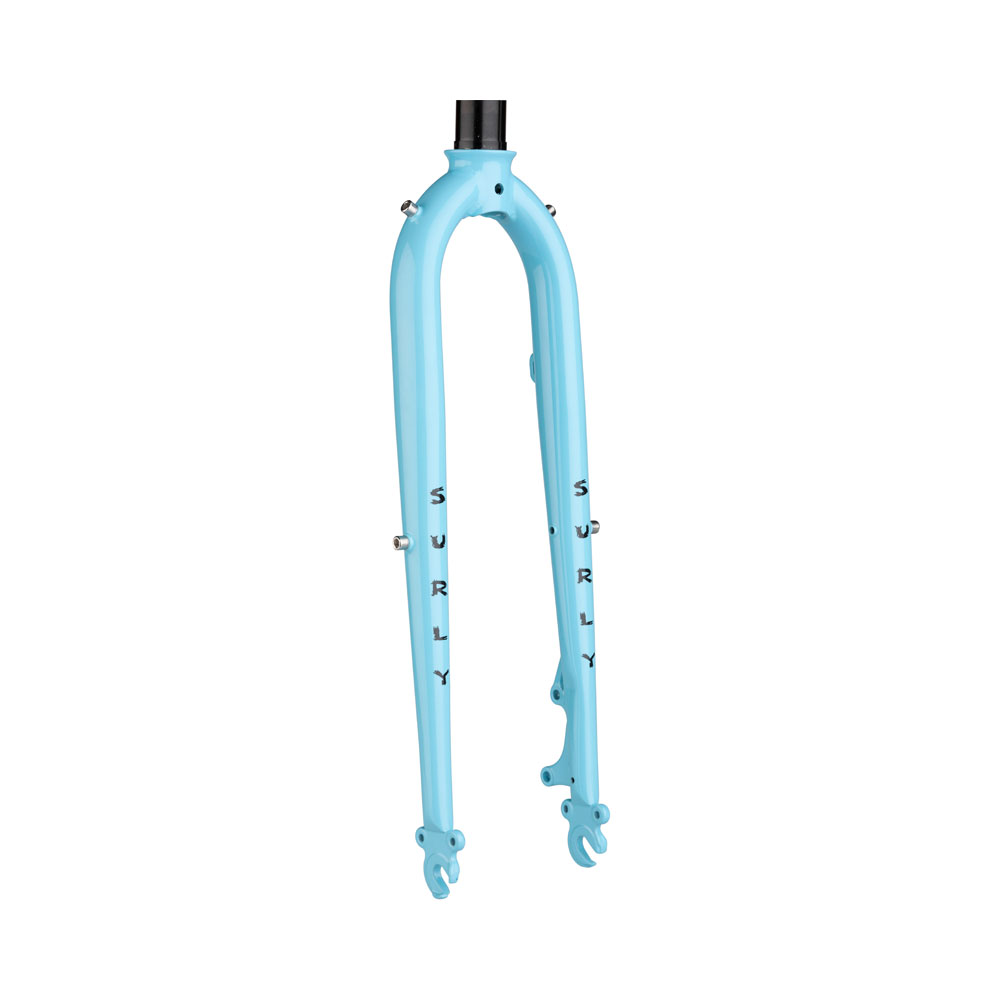 Surly Preamble Fork Skyrim Blue color on white background