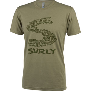 Surly Steel Consortium Men's T-Shirt front on white background
