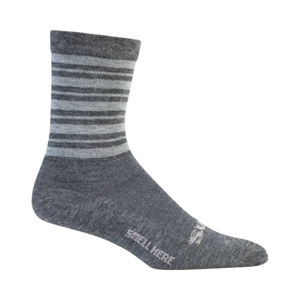 Surly Stripey Socks, gray