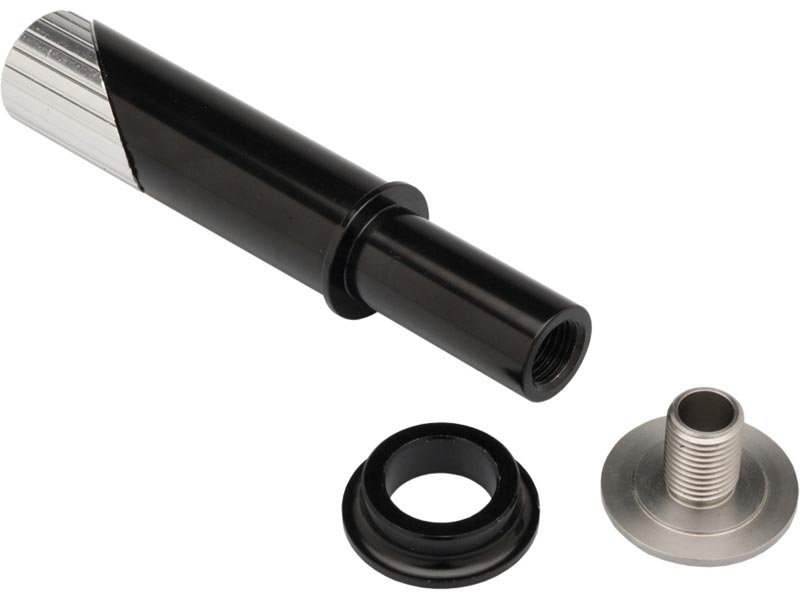 Surly Trailer Stub Axle Assembly: Non-Driveside, RH Thread with Fixing Bolt and Washer