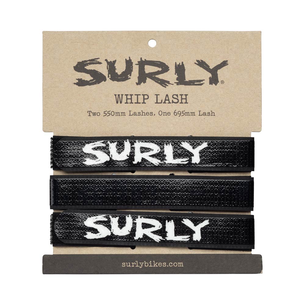 Surly Whip Lash Gear Strap, black - retail packaged