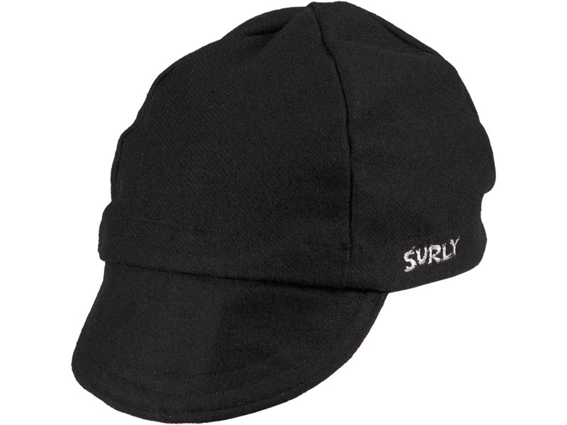 Surly Wool Cycling Cap, Black